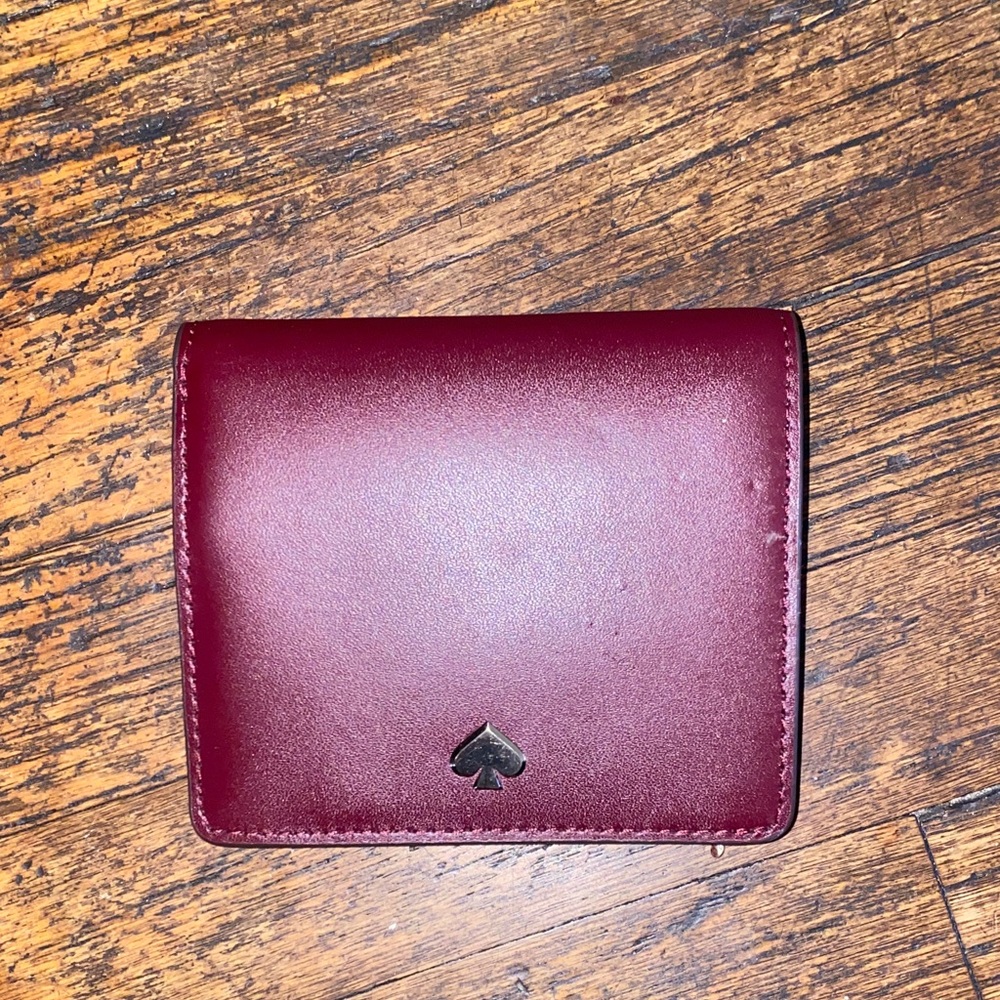 Kate Spade Deep Red Card Holder